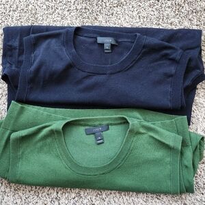 J. Crew Jackie Two Sleeveless Knit Shells size Size XL style 29349